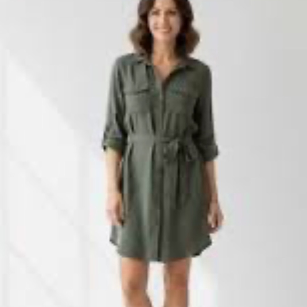 Universal Thread Forest Green Mini Dress